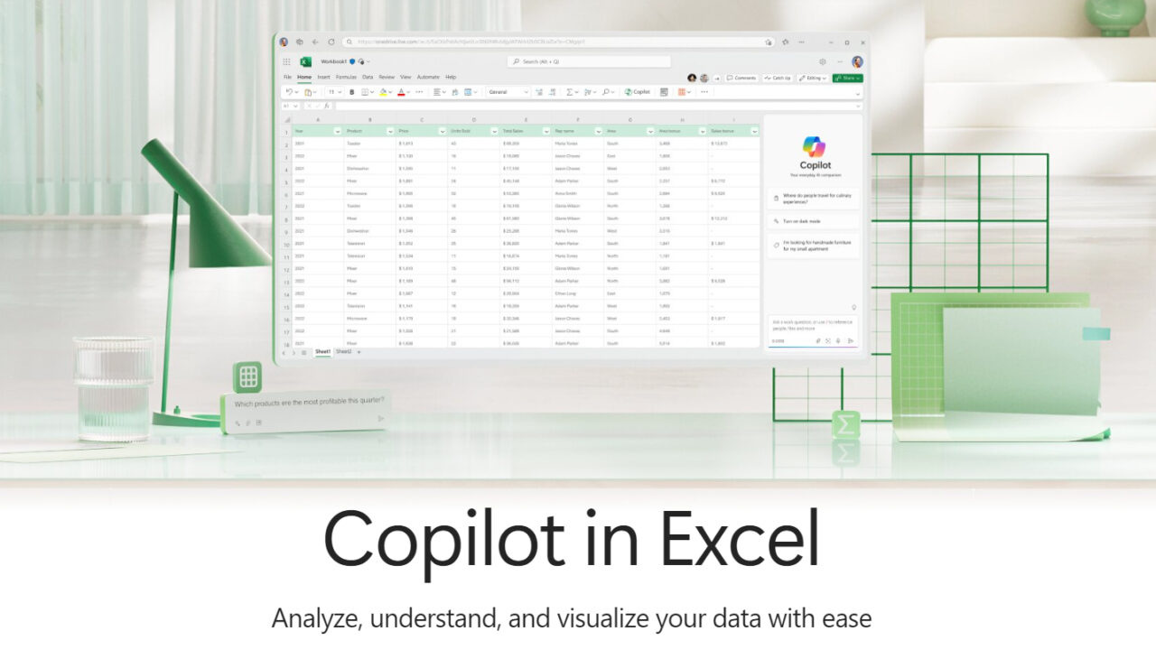 Get started and analyze your data - Copilot in Excel: Supercharge Your ... Tutorial Analisis Data di Excel Copilot AI