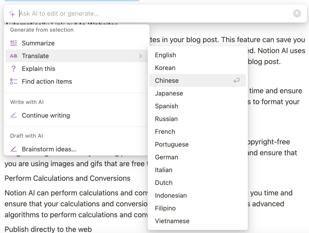 Notion AI Blog Writing Tips and Tricks Tutorial AI Writing Assistant di Notion AI untuk Catatan Produktif