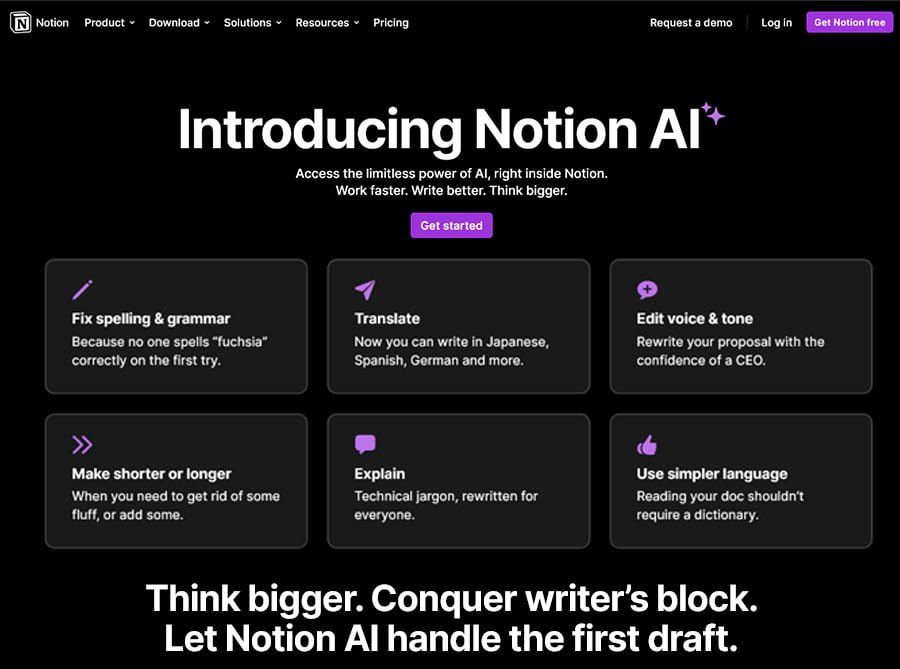 Notion Ai Writing Assistant - AI Tools Directory Tutorial AI Writing Assistant di Notion AI untuk Catatan Produktif