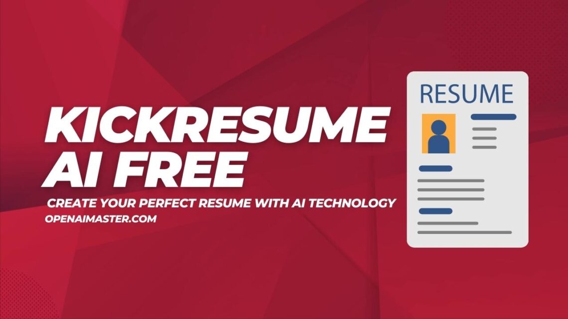 Tutorial Menyusun Cv Profesional Menggunakan Kickresume Ai